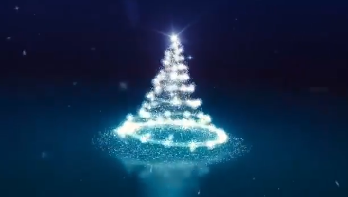 AE模板-粒子环绕生成圣诞树问候 Christmas Tree Greeting