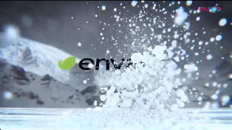 AE模板-冬季雪地场景雪球粒子破碎LOGO标志展示片头 Winter Snow Logo