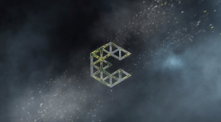 AE模板-3D大气电影风格LOGO视频片头爆炸烟雾粒子碎片特效动画制作